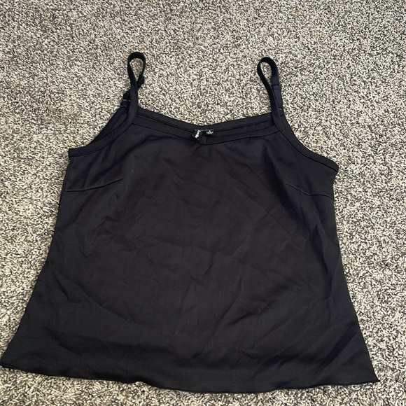 Women’s black tank top with adjustable shoulder straps size small - Picture 12 of 14